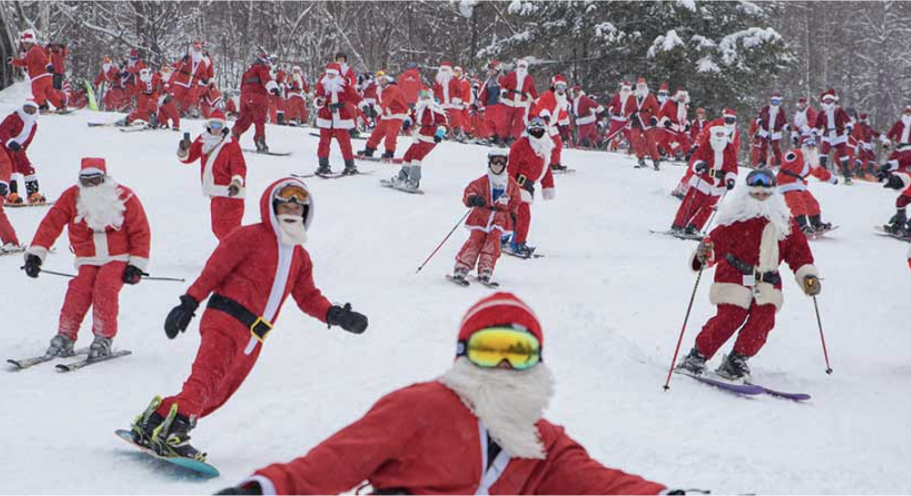 Santa Event at Sunday River